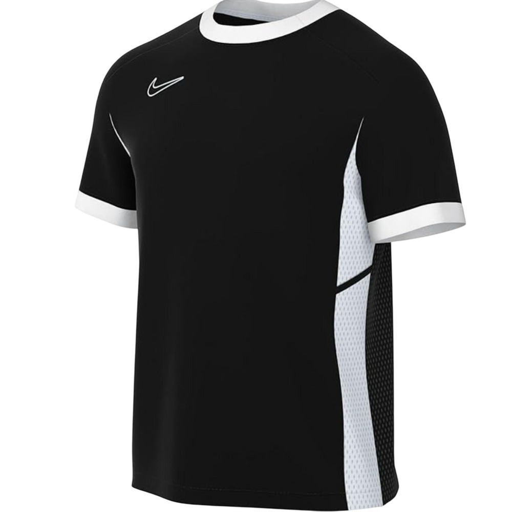 Nike Academy Mens Dri-Fit Short Sleeve Football Shirt Black White Medium CW6101